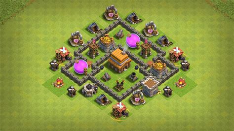 best th4 base layout.